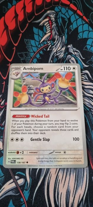 Karta do gry Pokémon Ambipom