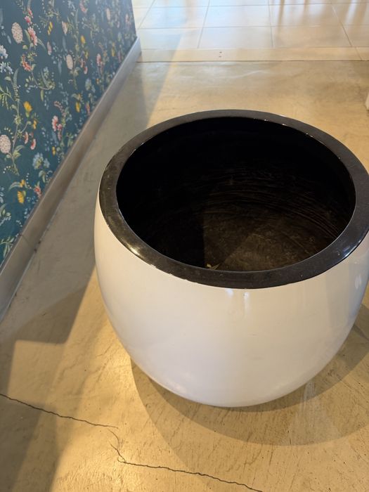 Vaso como novo branco