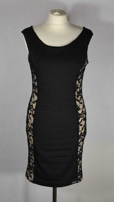GUESS Dopasowana Sukienka Damska M Oryginalna Sexy Dress Super Stan