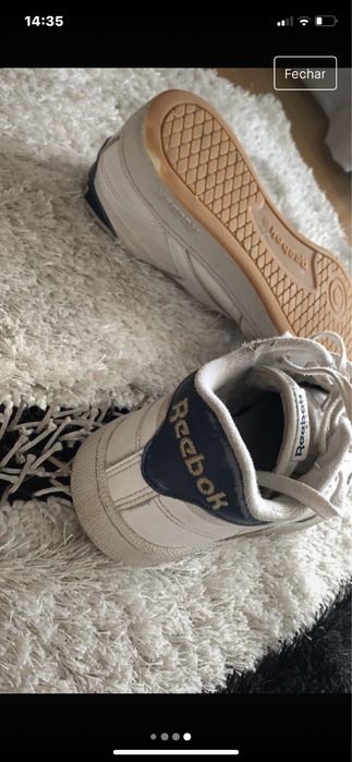 Duas sapatilhas nike e reebok numero 40