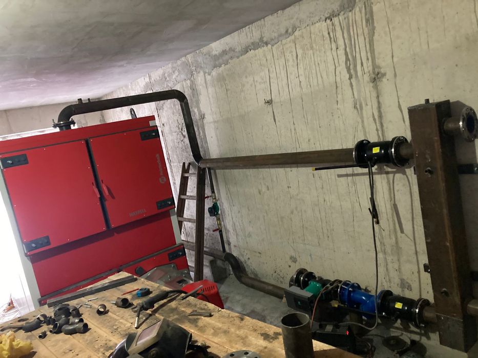 Зварювальні роботи теплотрас Ремонт твердопаливних котлів