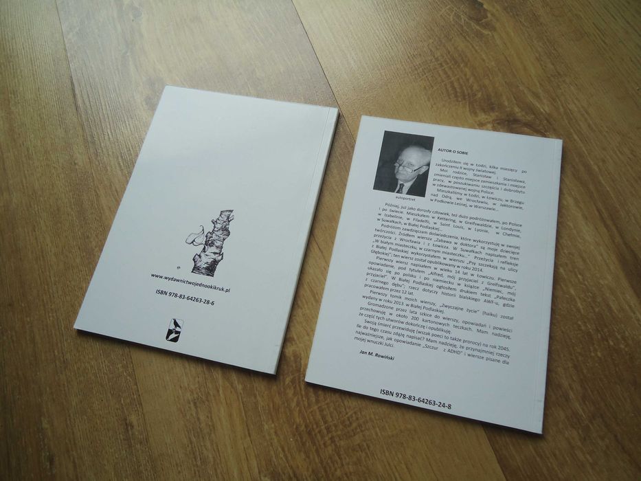 Jan Rowiński wiersze książka z wierszami treny