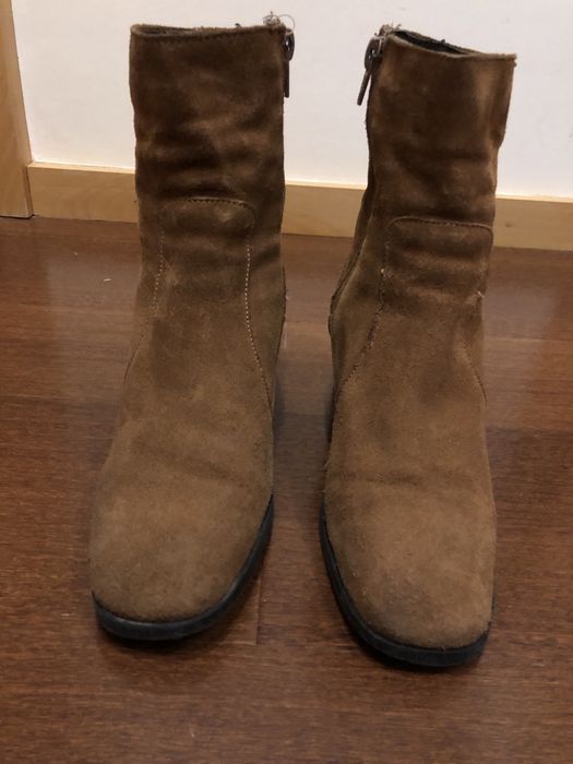 Botas camurça Zara T35
