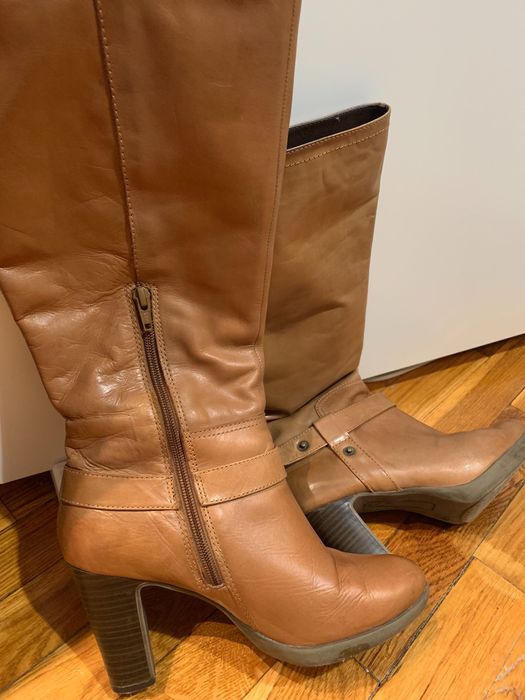 Кожаные сапоги Германия