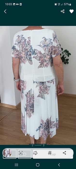 Ładna sukienka komunia  wesele