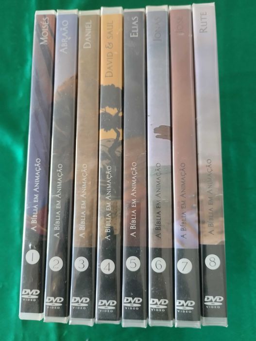 A Biblia em animaçao 8 DVDs