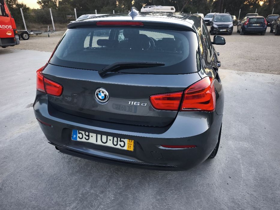 BMW 116D sinistrado
