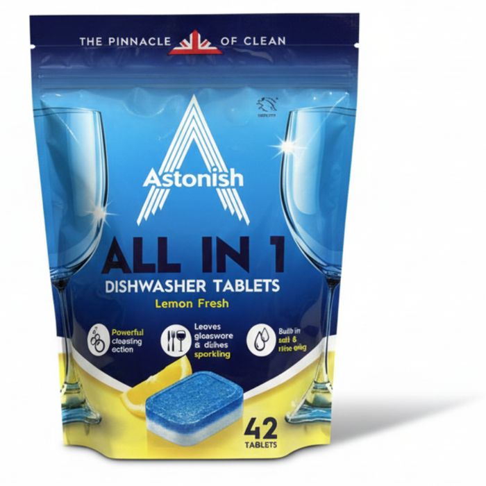 Skuteczne   Kapsułki do Zmywarki Astonish 42 szt.