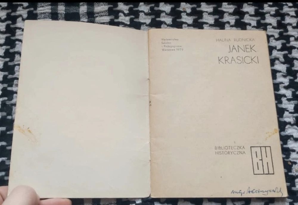 Halina Rudnicka- Janek Krasicki