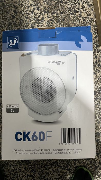 Extrator  Cozinha CK-60F + Regulador Velocidade