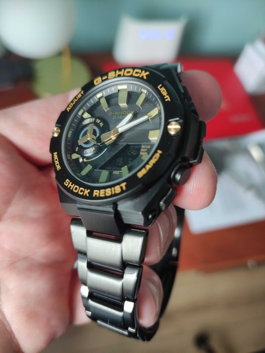 Zegarek casio g-shock GST B-500B D-1A9ER solar, bluetooth,gwarancja
