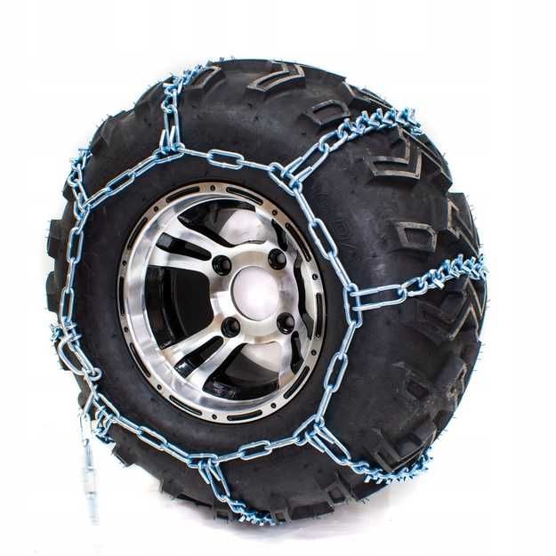 ŁAŃCUCHY ŚNIEGOWE 10" / 12" QUAD z kolcami nowość wysyłka