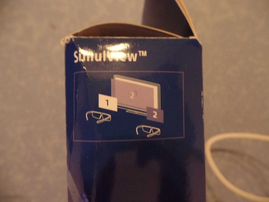 Óculos SimulView para PlayStation (CX Vermelha)