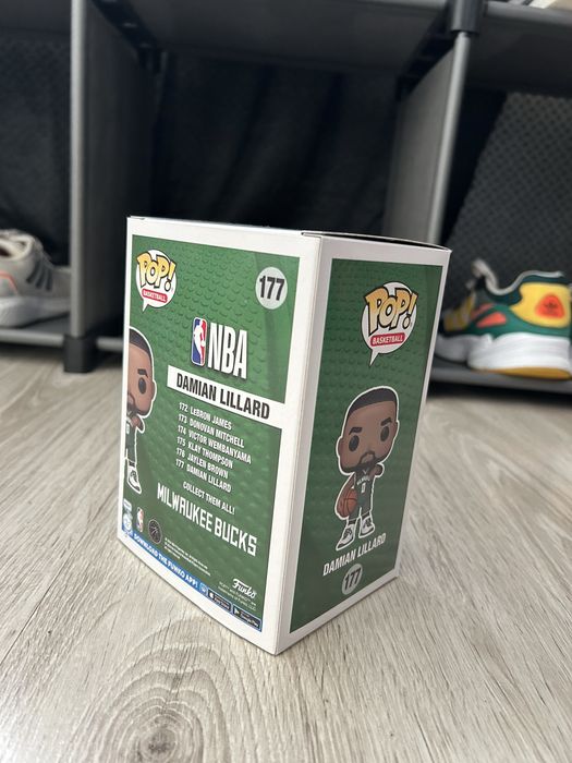 Funko POP. Damian Lillard #0 Milwaukee Bucks 177 NBA