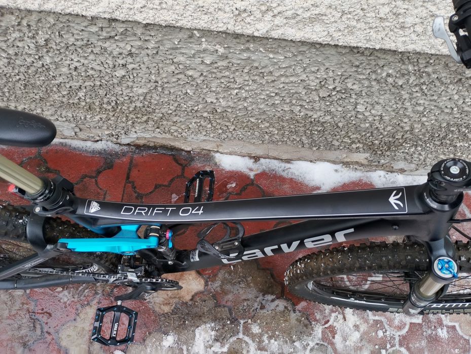 Rower carver drift 04 full mtb 27,5 XT. Fox