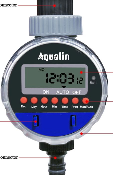 Автоматический  кран  полива.