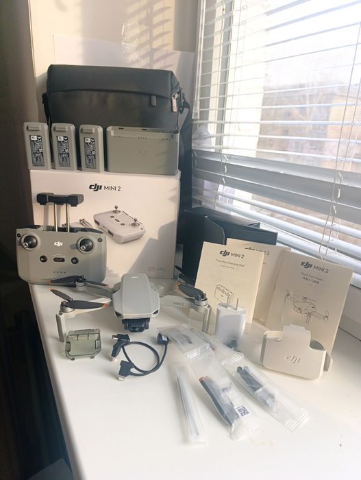 Новий! Dji mavic mini 2, fly more combo, квадрокоптер, дрон