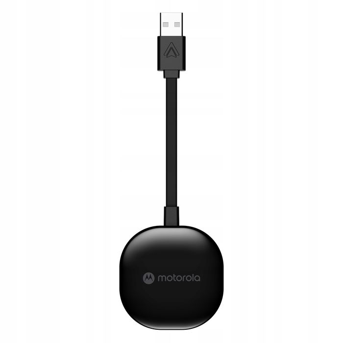 outlet adapter bezprzewodowy motorola ma1 do android auto usb bt czarny