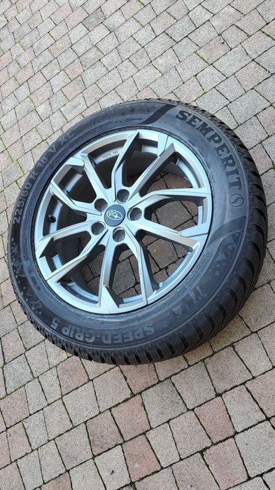 ! NOWE ! 18" Koła Aluminiowe SUBARU Levorg / Outback 5x114,3 ET48 225/60/18 + Czujniki TPMS  - 8 mm !