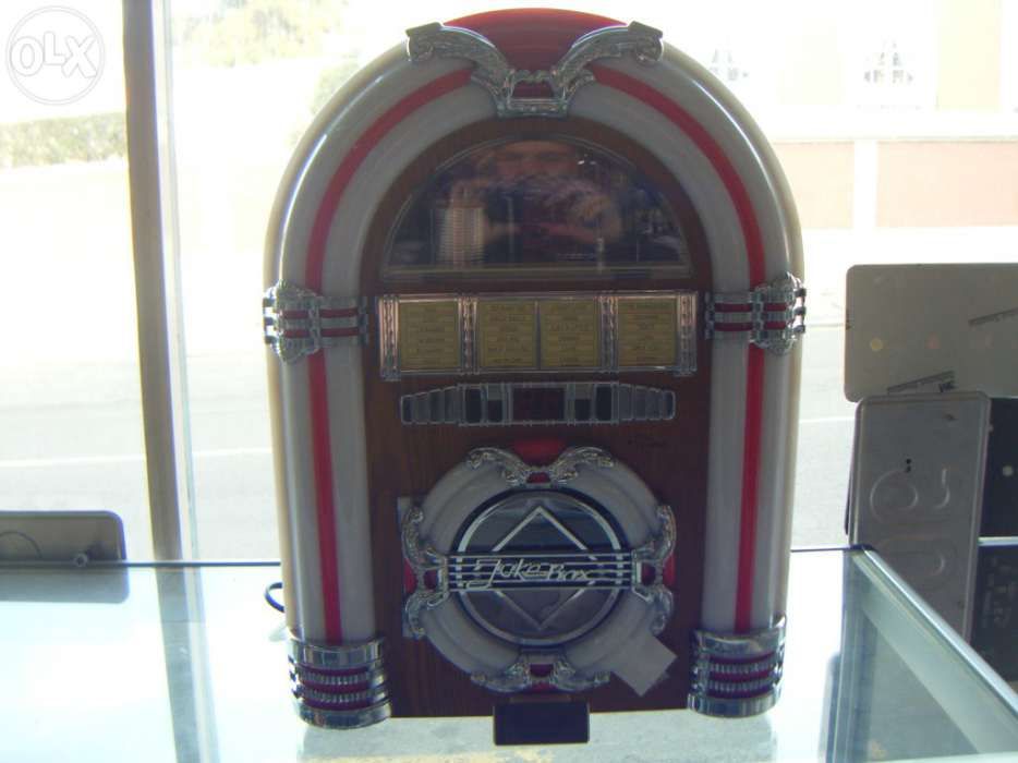 Jukebox USB Rádio Vintage Style