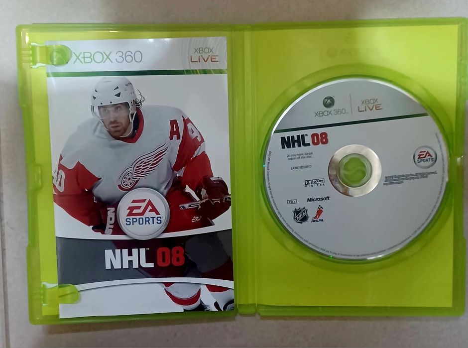 Gra NHL08 konsola XBOX360