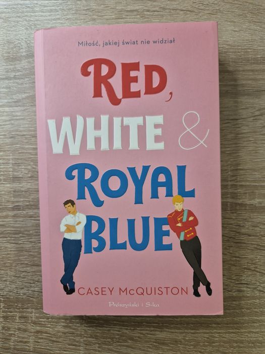 książka Red White and Royal Blue