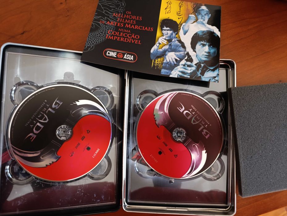 Filme " Blade Trinity " caixa de metal