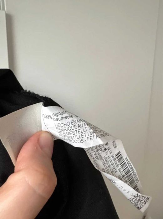 Zara czaena dluga bawełniana sukienka boho style