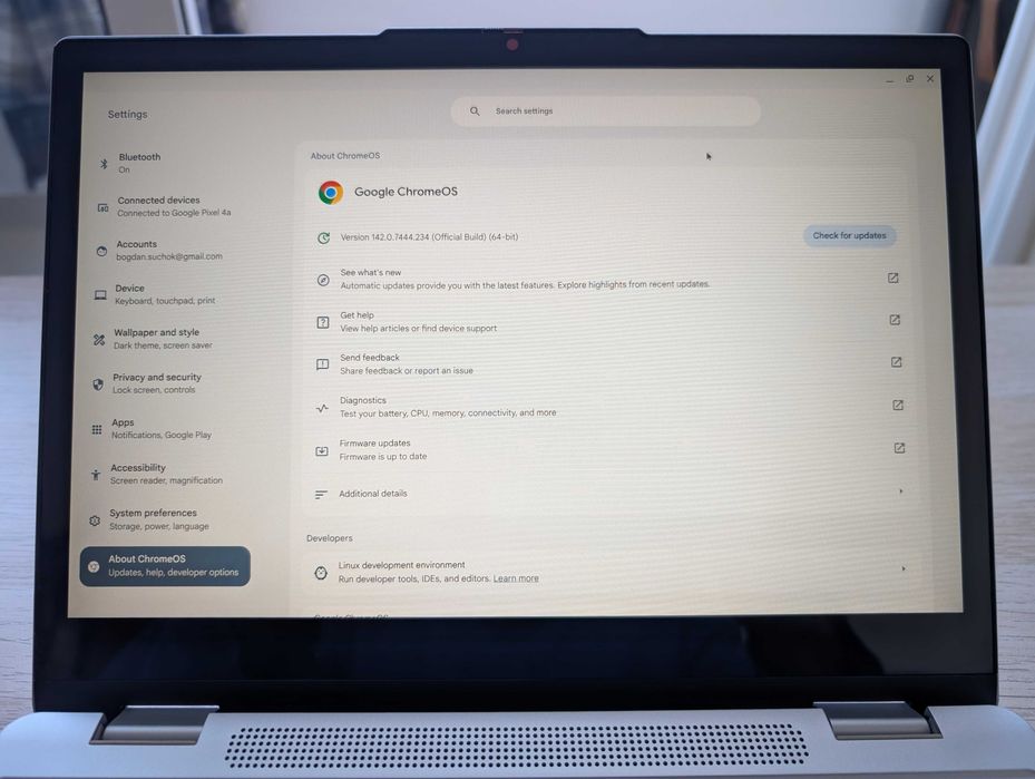 Computador portátil Chromebook Lenovo Flex 3i 12.2" Ecrã táctil
