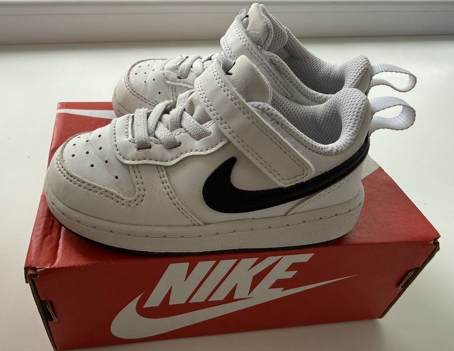 Дитячі кросівки Дитячі кеди Nike Court Borough Low Recraft