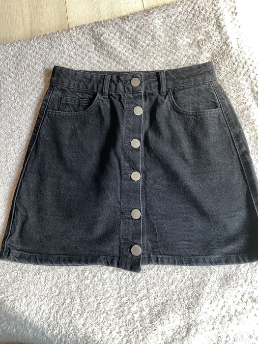 Чорна джинсова спідниця-міні Defile (Туреччина), розмір 38 (M)