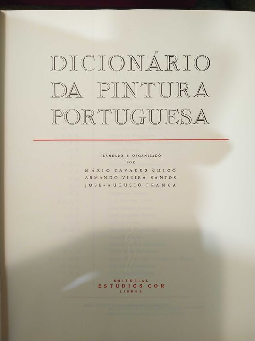 Dicionário de Pintura Universal + Pintura Portuguesa - Estúdios Cor - 1960s