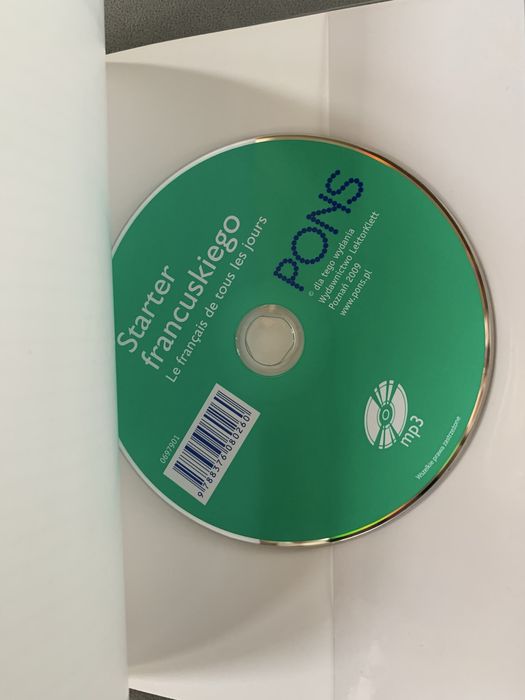 książka do nauki języka francuskiego Starter Pons