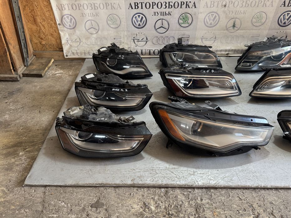 Фара Ауді Ку5 , фара A6C7 A4B8 A5, фара Audi Q5 a6 a4