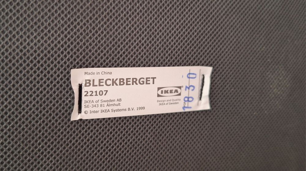 IKEA BLECKBERGET Krzesło biurowe obrotowe