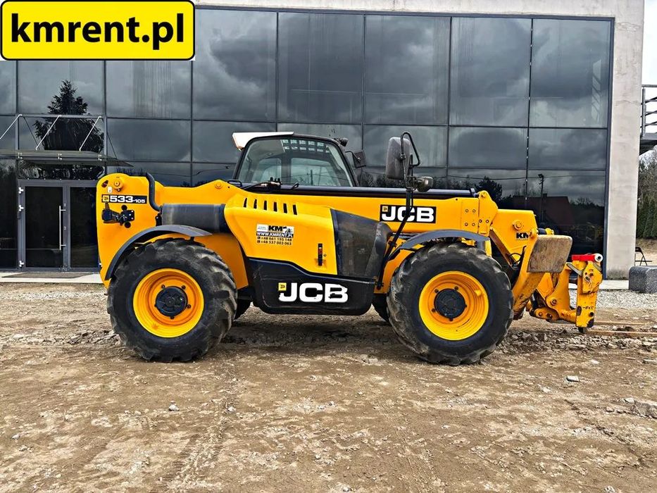 JCB 533-105 ŁADOWARKA TELESKOPOWA MTH:2065! | JCB 535-140, 535-125, 535-95, MANITOU 1030 1233