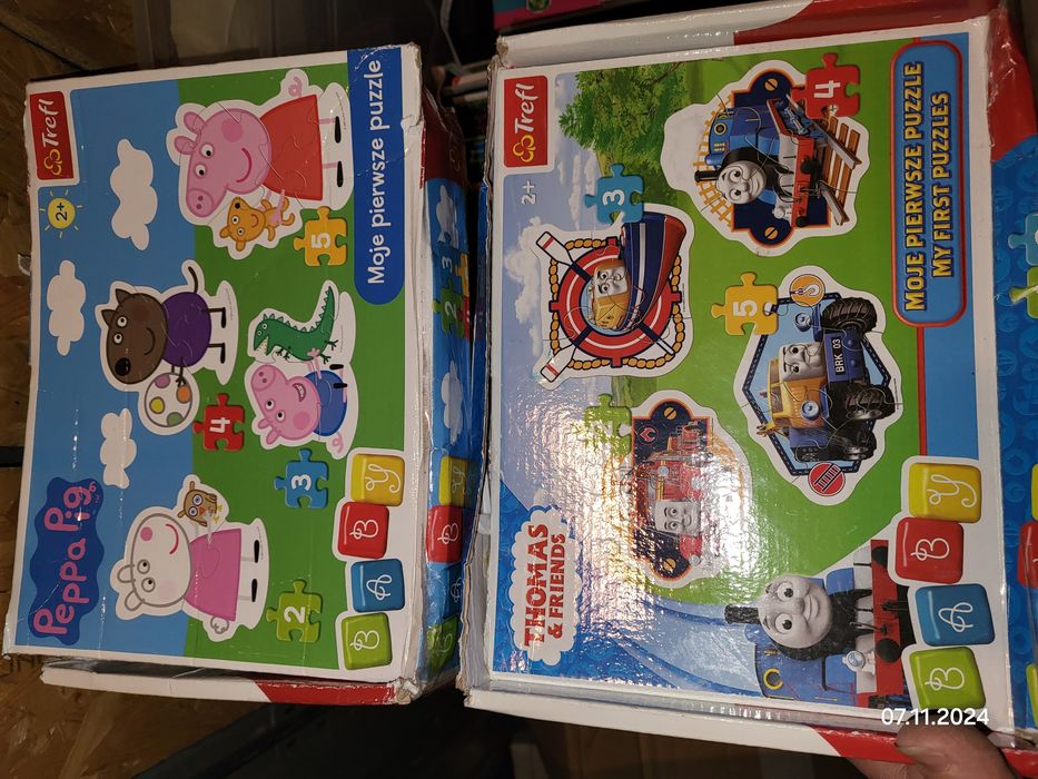 Puzzle 2+ Peppa, Tomek i przyjaciele