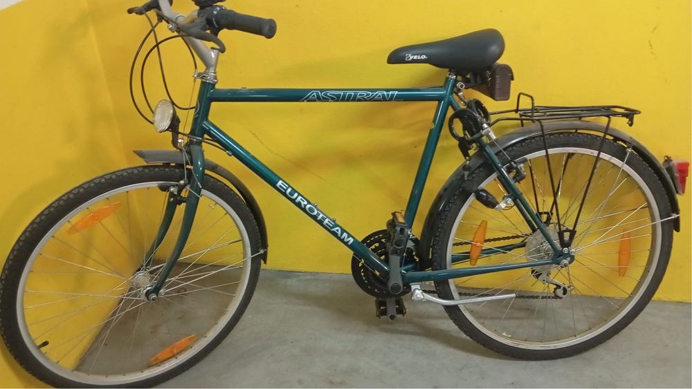 Euroteam Astral - Bicicleta Urbana Aro 26 Como Nova