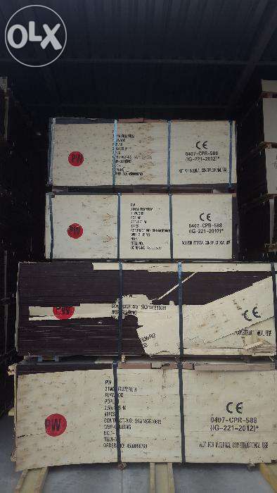 Водостійка ламінована фанера 6-30мм