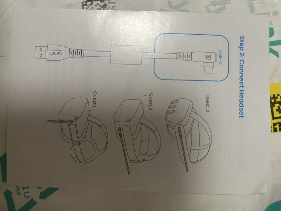 Кабель INIU Link Cable 5.5м для Meta Quest 2 / 3 / Pro (DI-401)