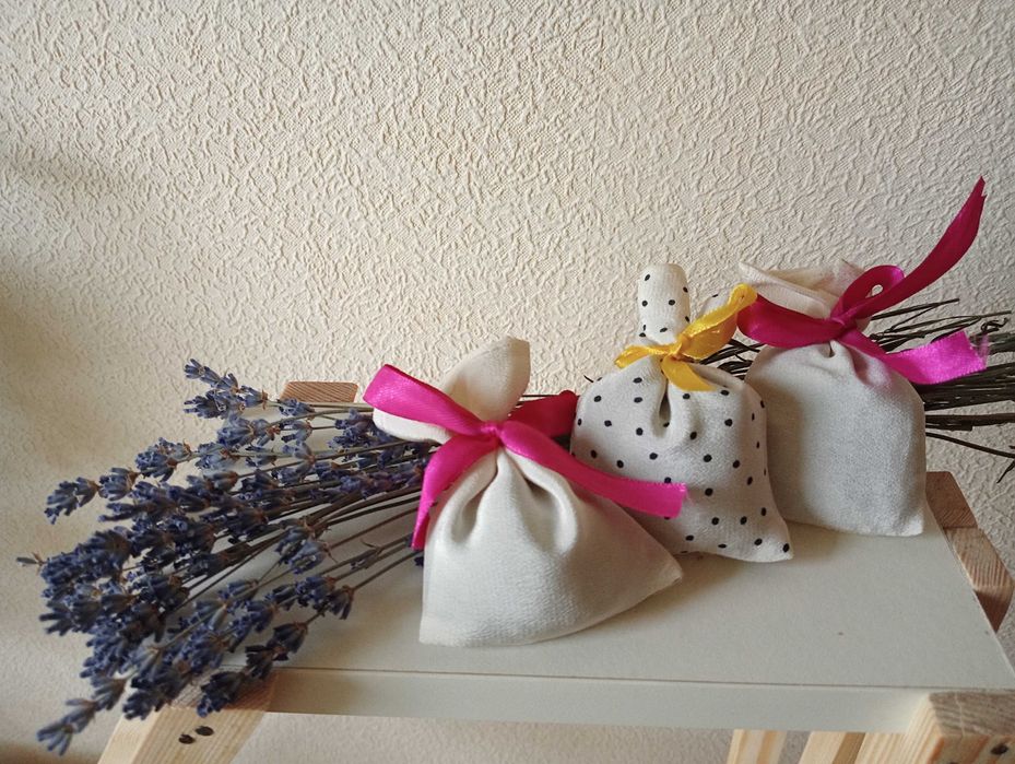 Мішечки з лавандою