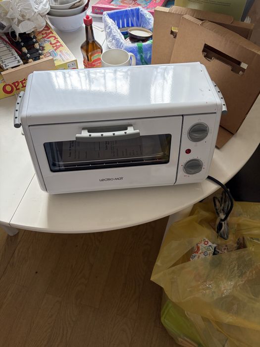 Mini piekarnik elektryczny Tchibo Lectro-Mat biały - stan BDB