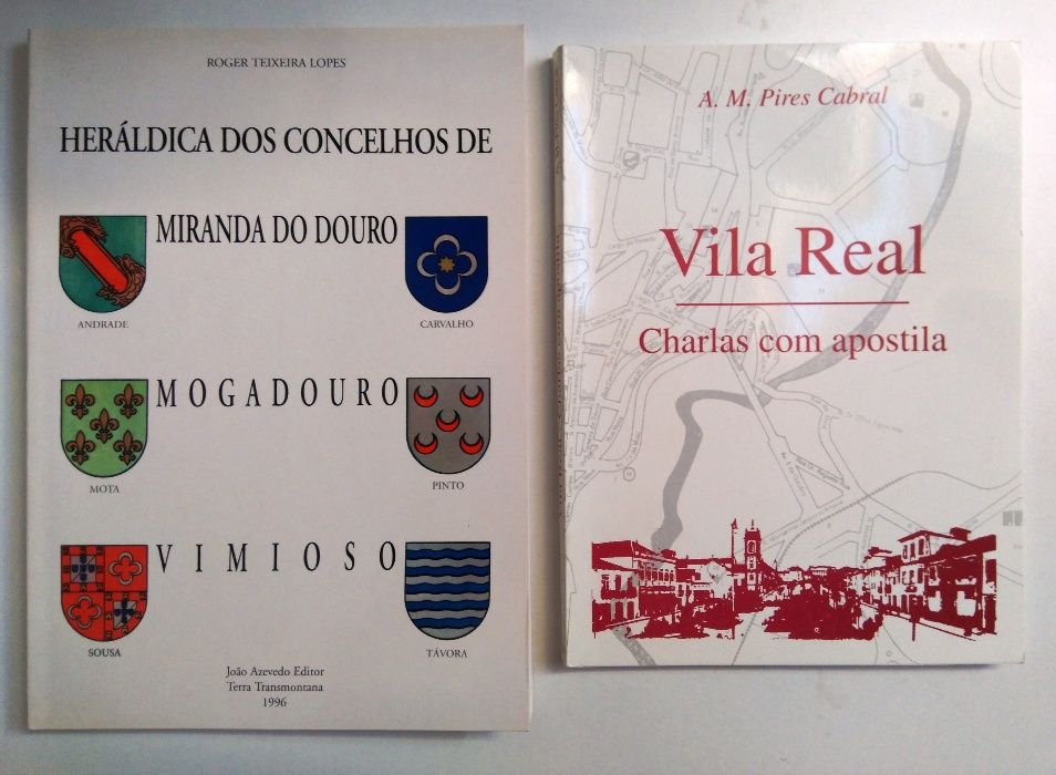 (3) Vários livros Novos, alusivos concelhos Miranda Mogadouro Bragança