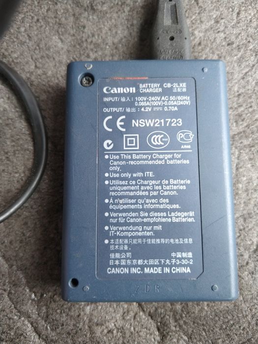 Canon cb 2lxe з проводом