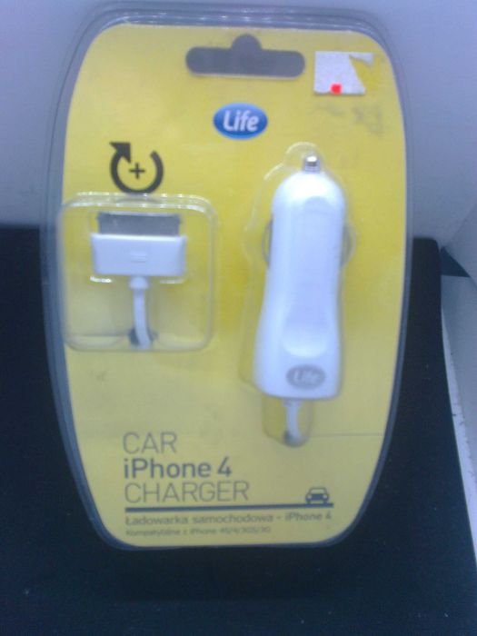 Iphone 4,4s ładowarka samochodowa