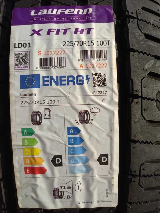 4x Opona nieużywana całoroczna 225/70R15 LAUFEN 209zł(szt) Z WYSYŁKĄ