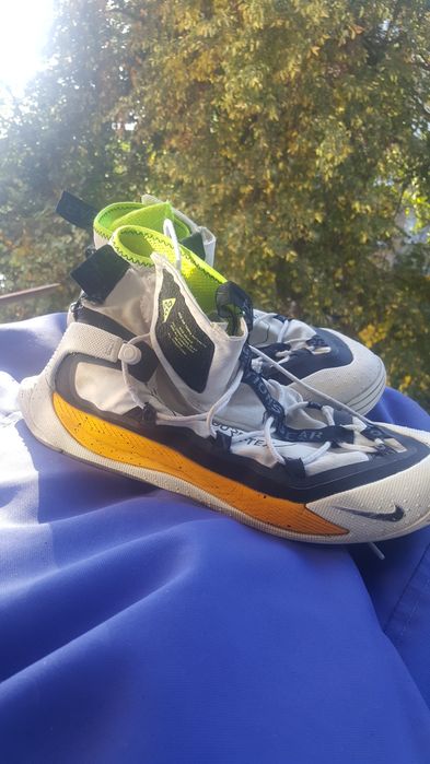 Мужские зимние кроссовки Nike ACG Air Terra Antarktik Gore-Tex 'Gold'