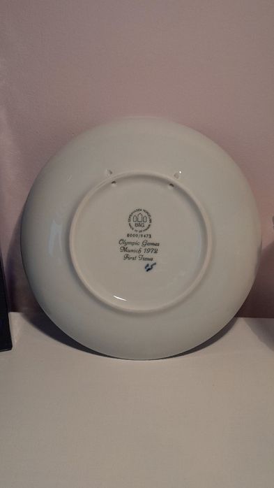 Porcelanowy talerzyk B&G - Olimpiada Monachium 1972( kolekcjonerski)
