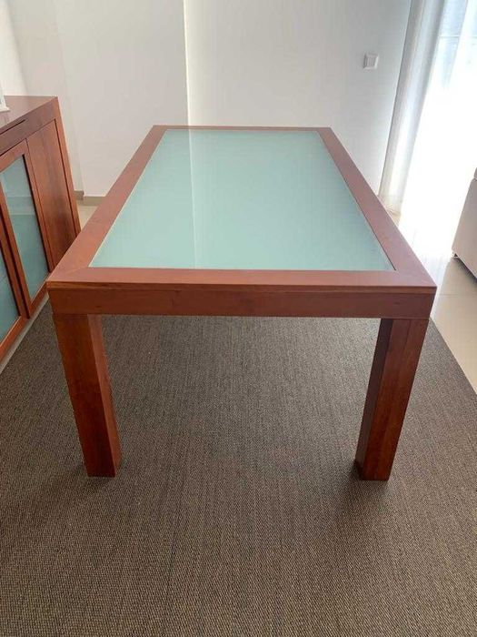 Extendable Solid Cherry Dining Table64751166581889123