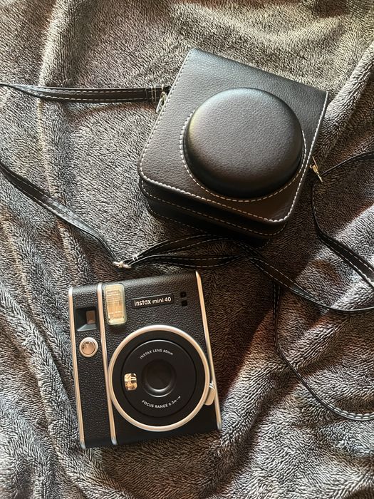 Aparat Fujifilm instax mini 40 + pokrowiec retro